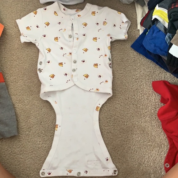 Doggy button up one piece (0-3 months) - Picture 3 of 3